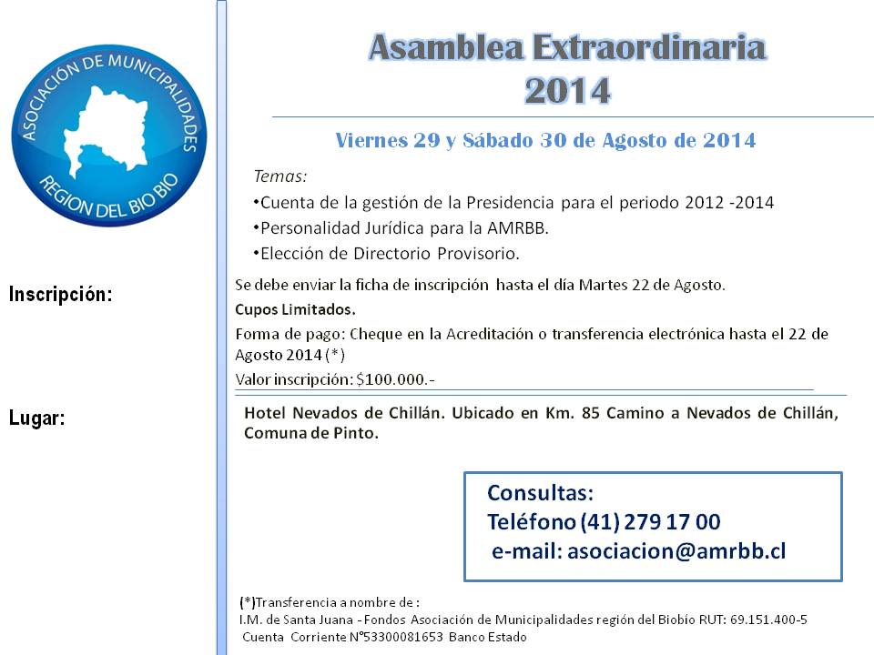 Asamblea poster