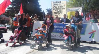 Presidente de la Asociación Regional de Municipalidades lideró marcha de Fundación Integra